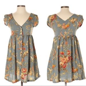 Ralph Lauren Denim & Supply Floral Babydoll Dress